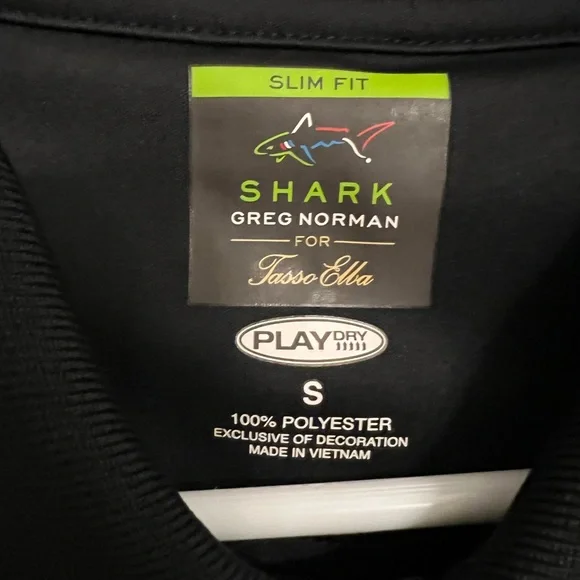 Shark‎ Greg Norman for Tasso Elba play dry Polo size S - Picture 3 of 3